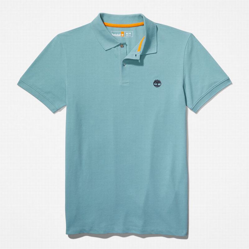 Timberland Merrymeeting River Polo Majice Tirkizne | 57246298
