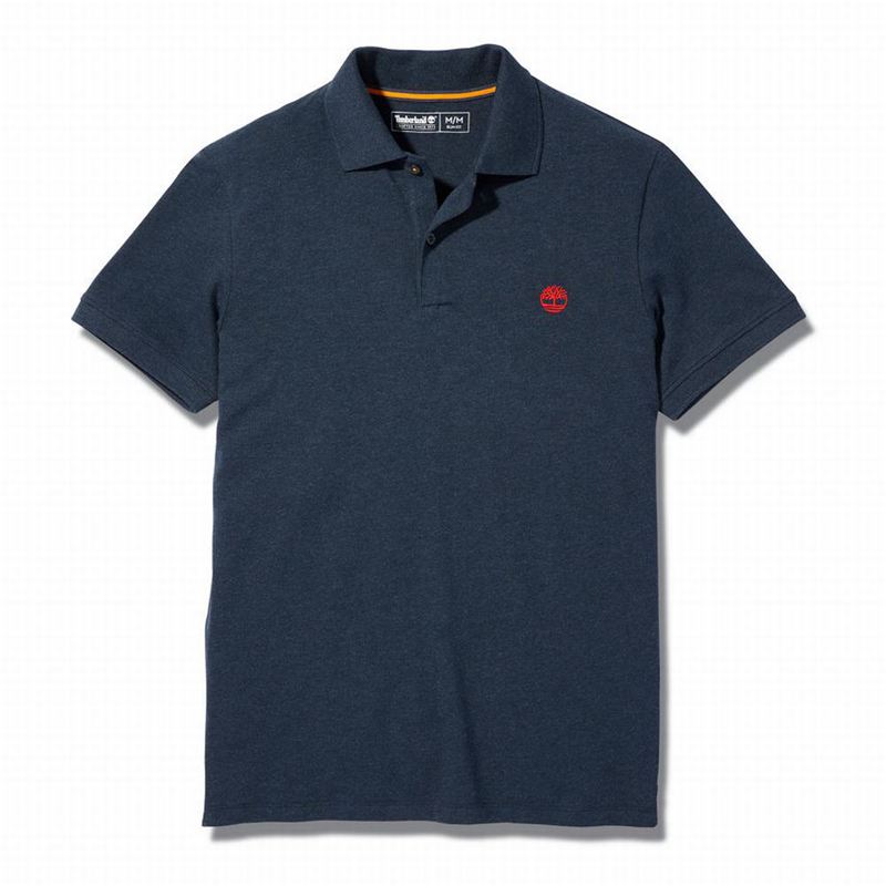 Timberland Merrymeeting River Polo Majice Tamnoplave | 58273531