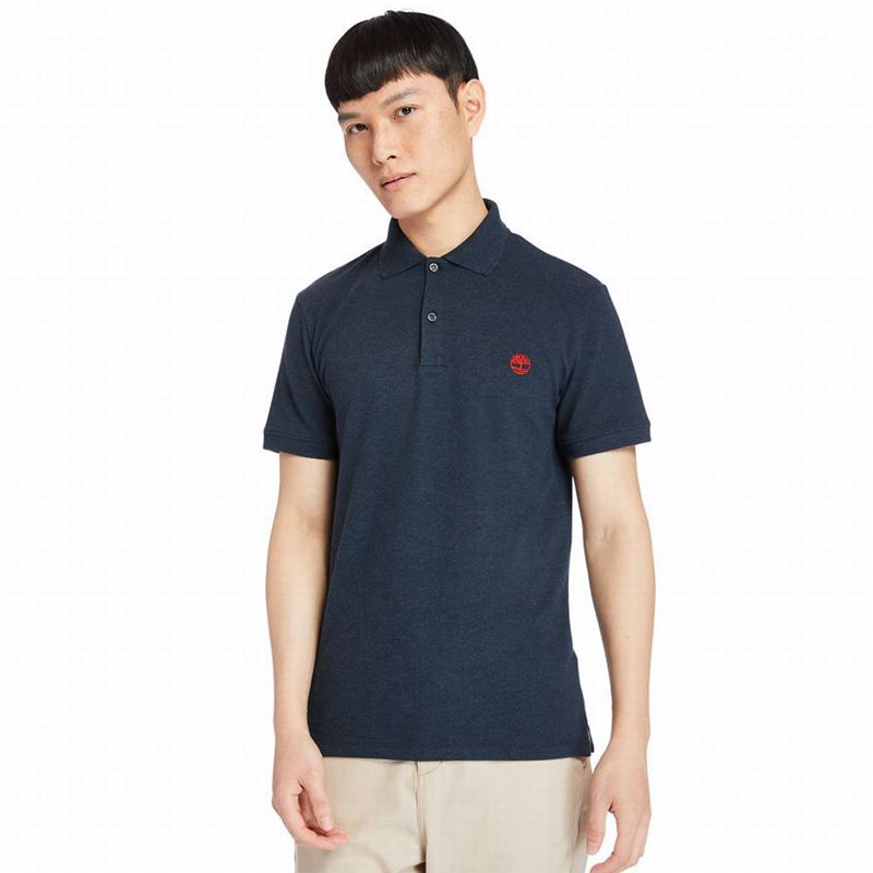 Timberland Merrymeeting River Polo Majice Tamnoplave | 58273531