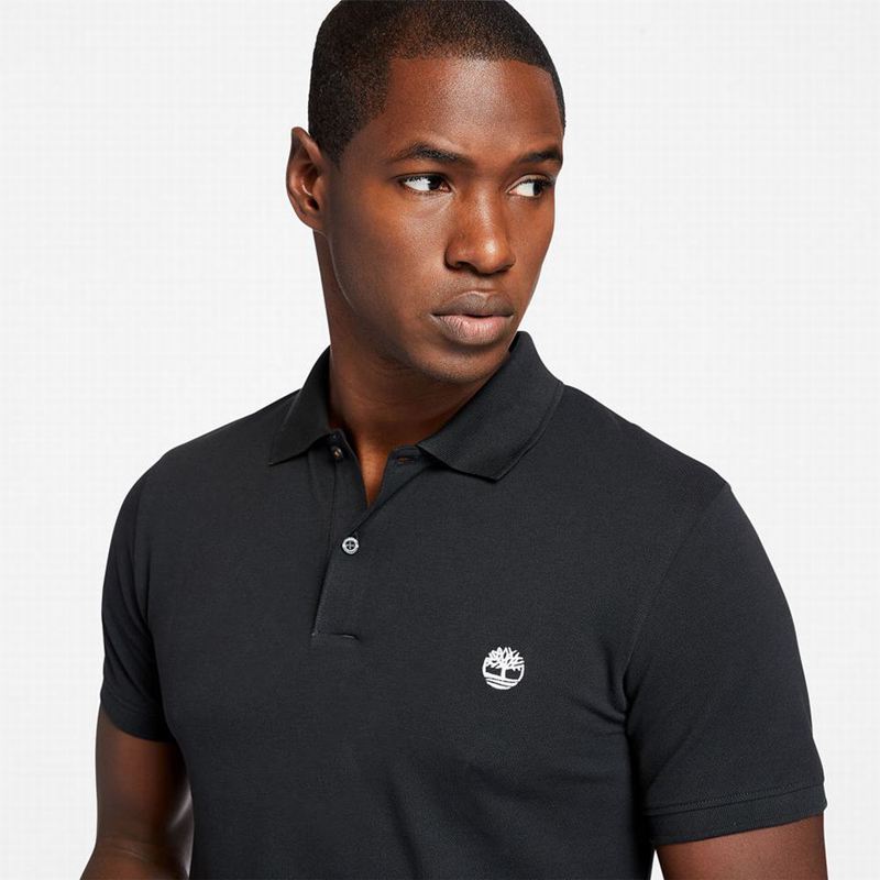 Timberland Merrymeeting River Polo Majice Crne | 6446063