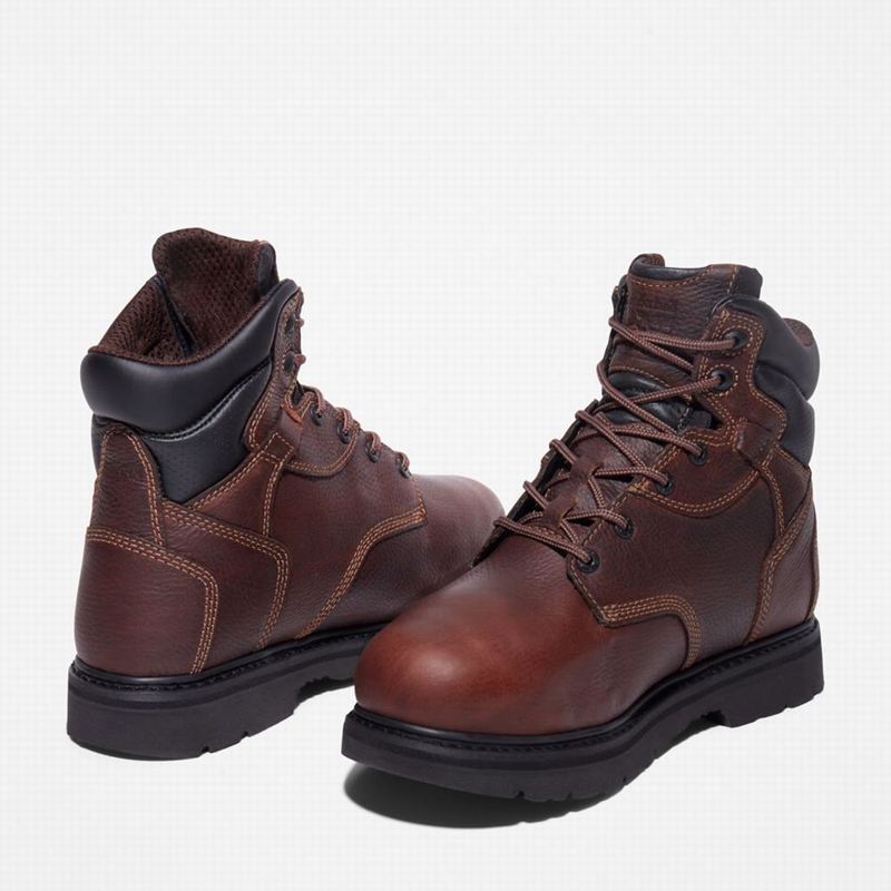 Timberland Met Guard Steel Toe Radne Čizme Bordo | 51184029