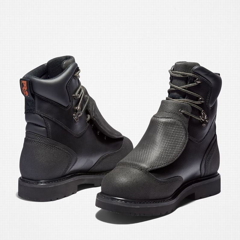 Timberland Met Guard Steel Toe Waterproof Radne Čizme Crne | 40431679