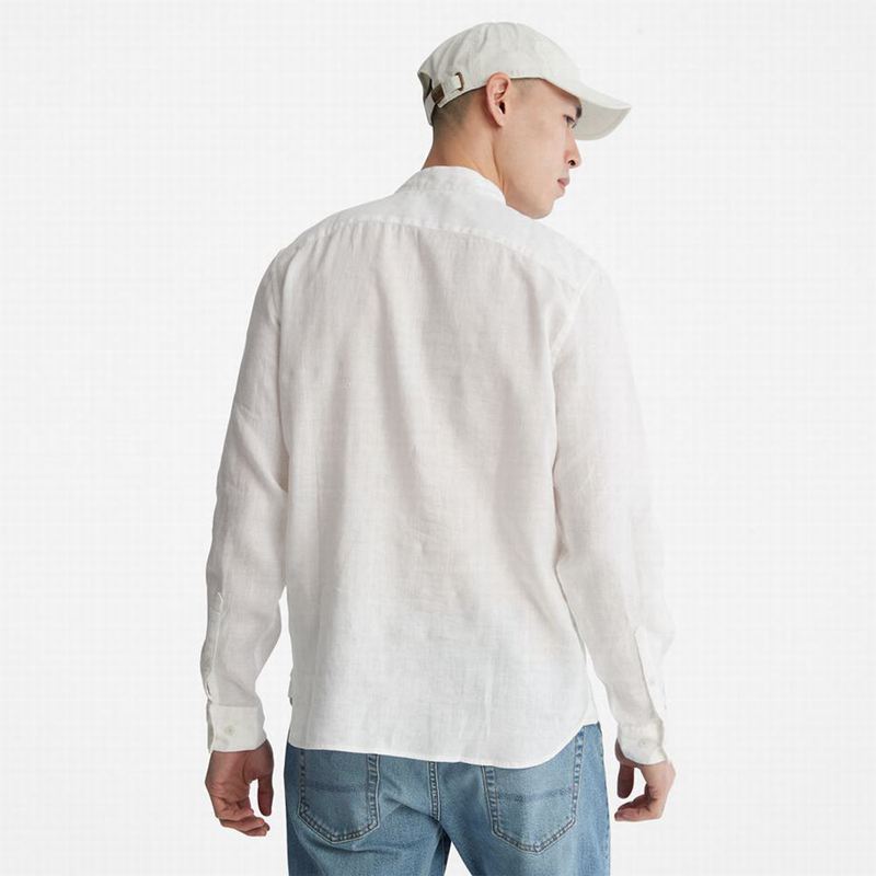 Timberland Mill River Linen Košulje Bijele | 69635838