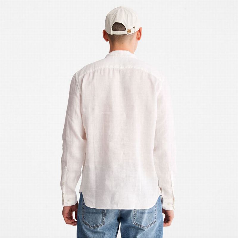 Timberland Mill River Linen Košulje Bijele | 69635838