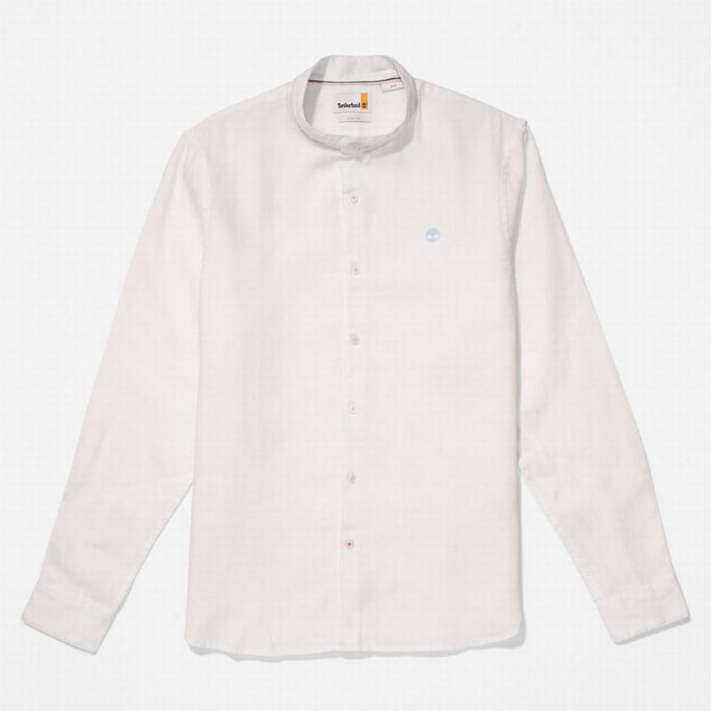 Timberland Mill River Linen Košulje Bijele | 69635838
