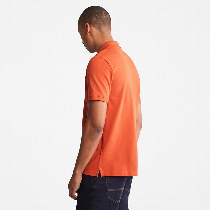 Timberland Millers River Pique Polo Majice Narančaste | 21512329
