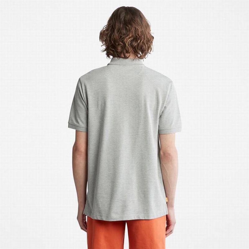 Timberland Millers River Pique Polo Majice Sive | 25371527