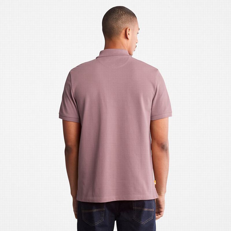 Timberland Millers River Pique Polo Majice Ljubičaste | 54147372