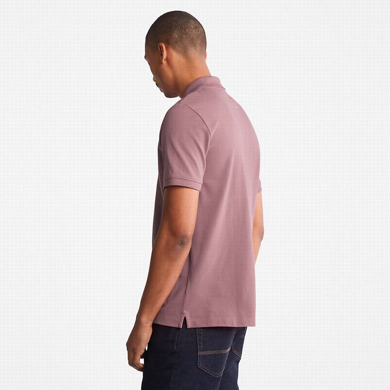 Timberland Millers River Pique Polo Majice Ljubičaste | 54147372