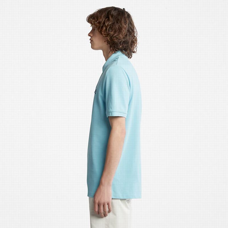 Timberland Millers River Pique Polo Majice Plave | 92901852