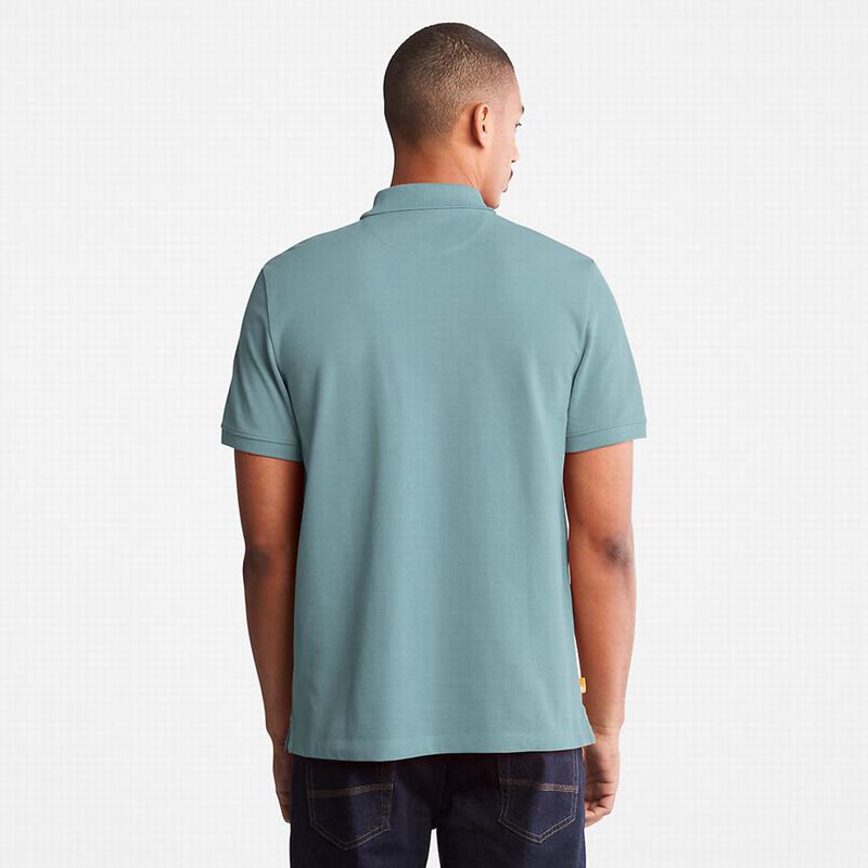 Timberland Millers River Pique Polo Majice Maslinasto Zelene | 96779811