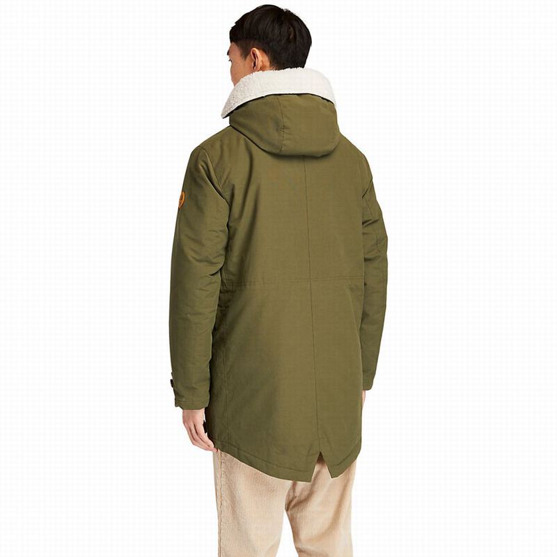 Timberland Mount Kelsey Fishtail Parka Maslinasto Zelene | 12545985