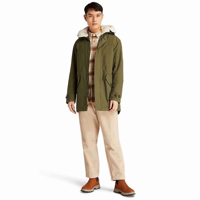 Timberland Mount Kelsey Fishtail Parka Maslinasto Zelene | 12545985