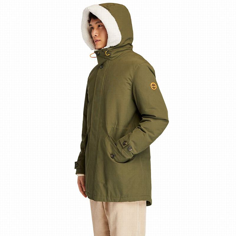 Timberland Mount Kelsey Fishtail Parka Maslinasto Zelene | 12545985