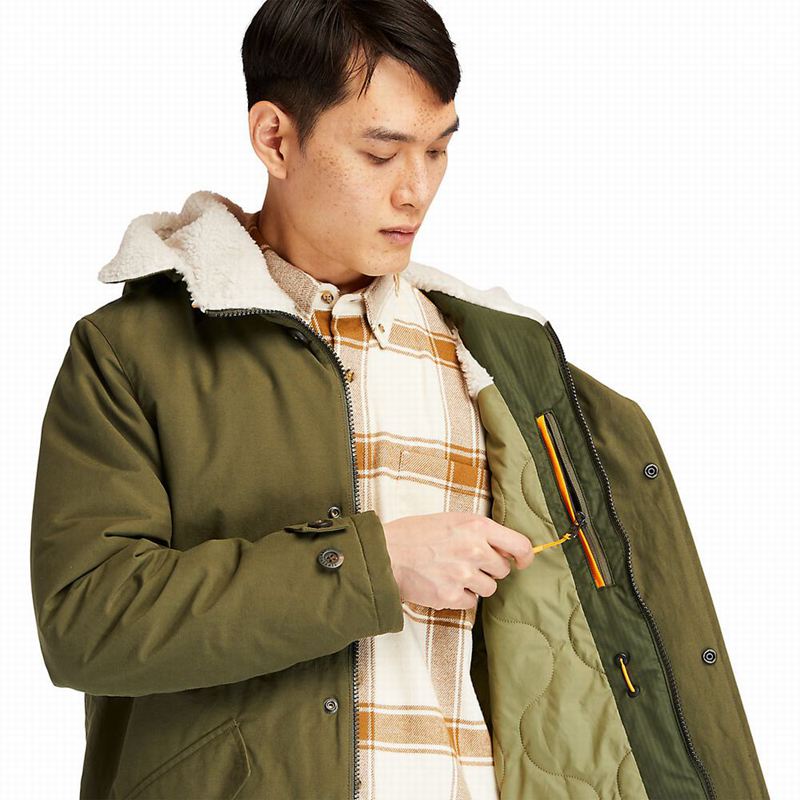 Timberland Mount Kelsey Fishtail Parka Maslinasto Zelene | 12545985