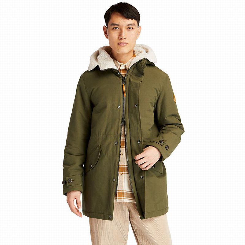 Timberland Mount Kelsey Fishtail Parka Maslinasto Zelene | 12545985