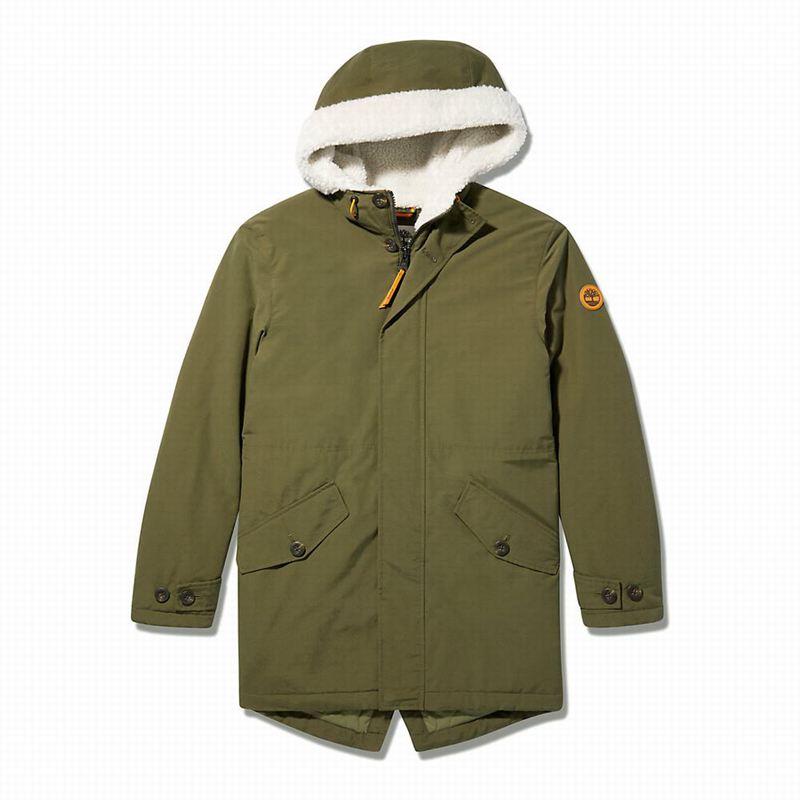 Timberland Mount Kelsey Fishtail Parka Maslinasto Zelene | 12545985