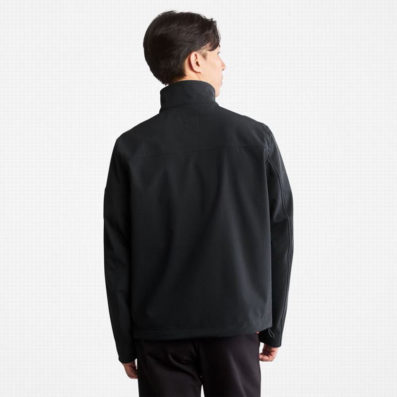 Timberland Mount Waumbeck Fleece-Lined Softshell Flis Jakne Crne | 88877845
