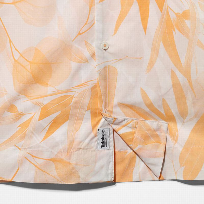 Timberland Mountains-to-Rivers Print Košulje Bijele | 77980131