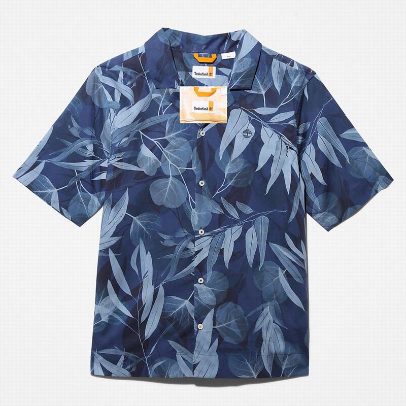 Timberland Mountains-to-Rivers Print Košulje Plave | 86124848