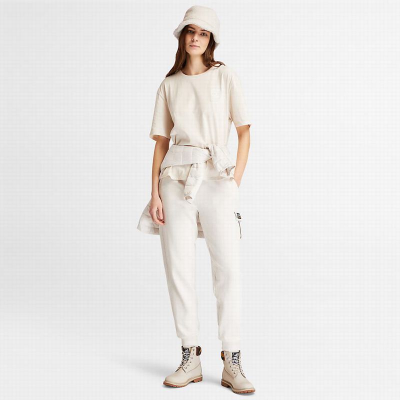 Timberland Mountains-to-Rivers Print Majice Bijele | 17901806