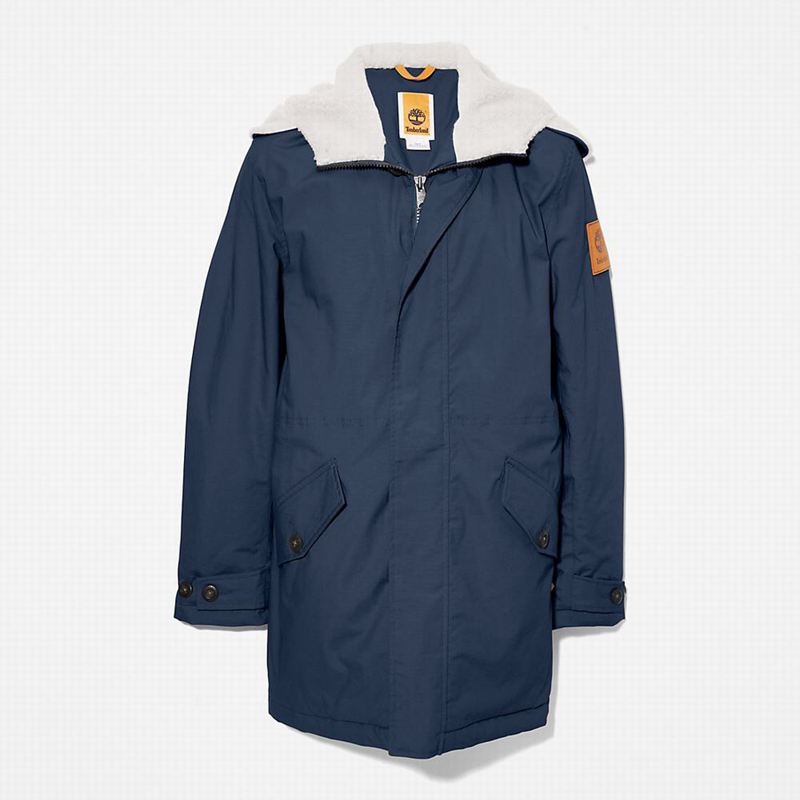 Timberland Mt. Kelsey Fishtail Parka Tamnoplave | 93574007