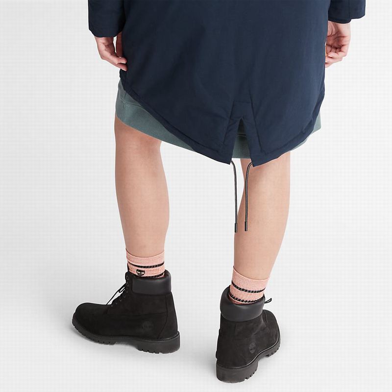 Timberland Mt. Kelsey Fleece-Lined Parka Tamnoplave | 77631711
