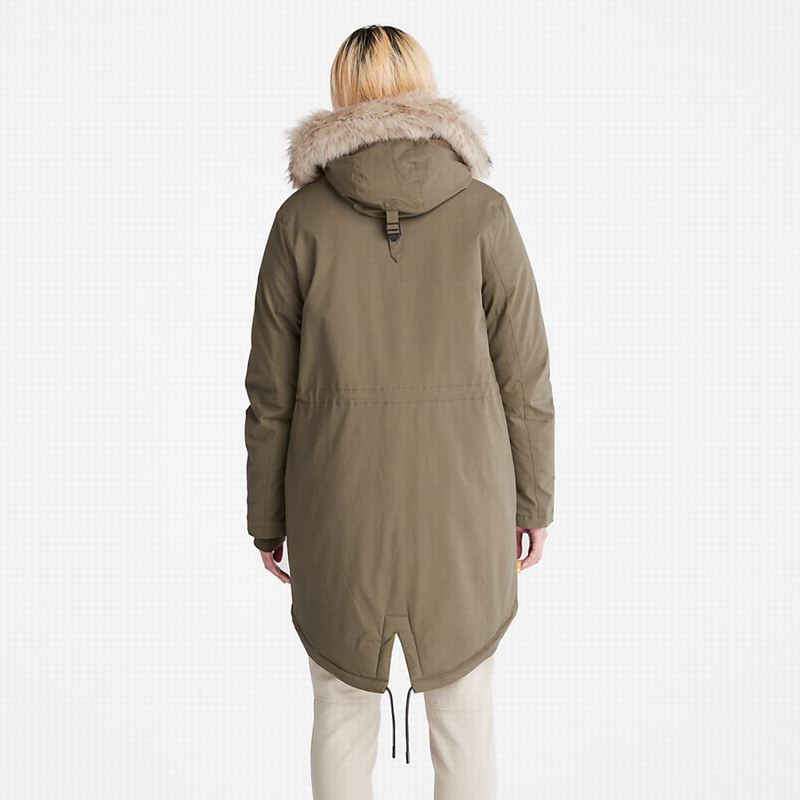 Timberland Mt. Kelsey Fleece-Lined Parka Sive | 9981863