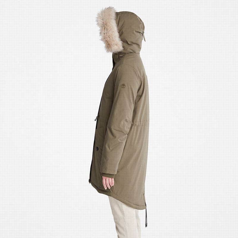 Timberland Mt. Kelsey Fleece-Lined Parka Sive | 9981863