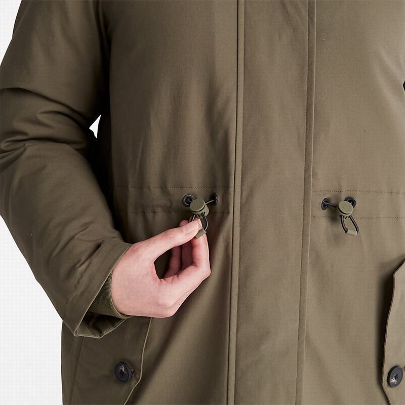 Timberland Mt. Kelsey Fleece-Lined Parka Sive | 9981863