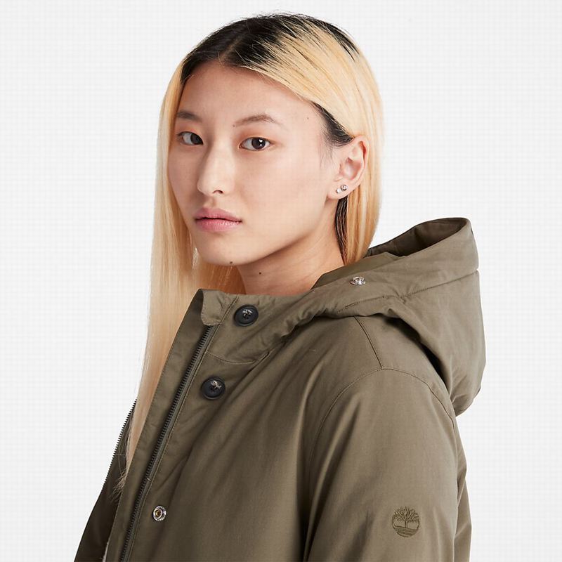 Timberland Mt. Kelsey Fleece-Lined Parka Sive | 9981863