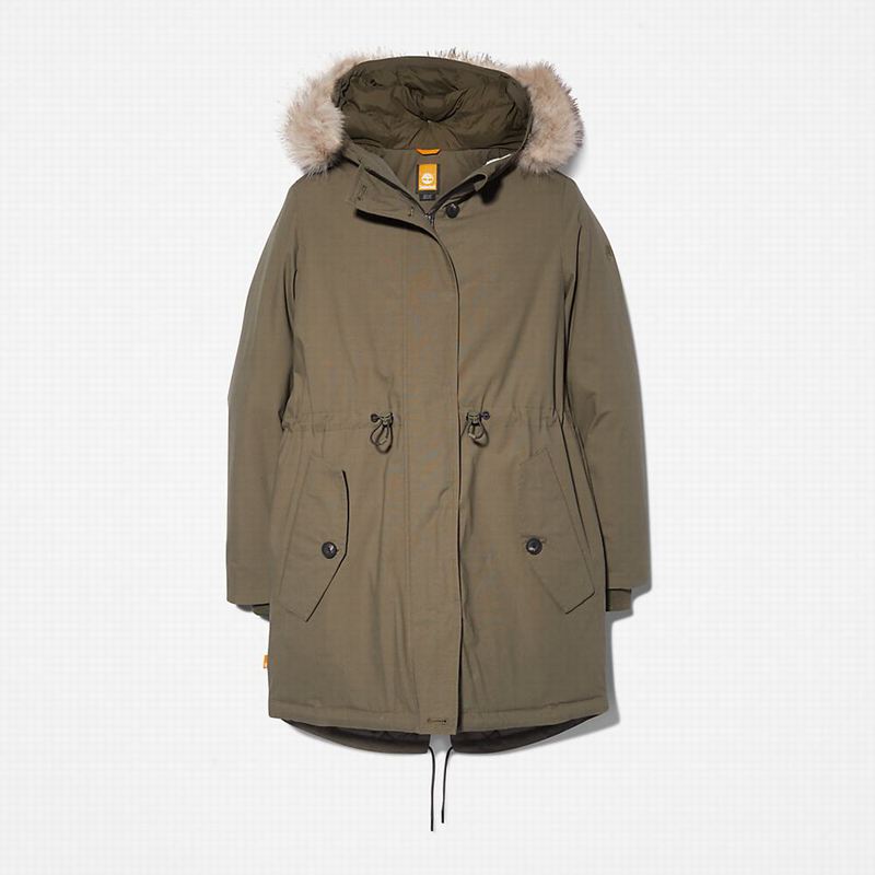 Timberland Mt. Kelsey Fleece-Lined Parka Sive | 9981863