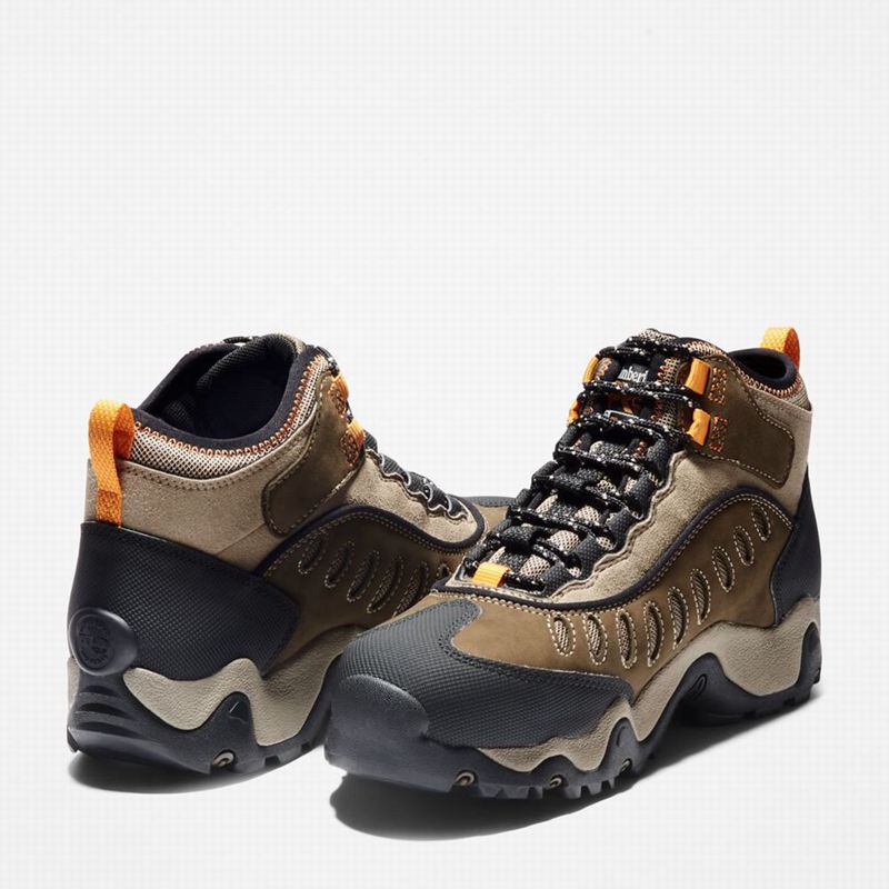 Timberland Mudslinger Steel Toe Waterproof Radne Čizme Smeđe | 75722117