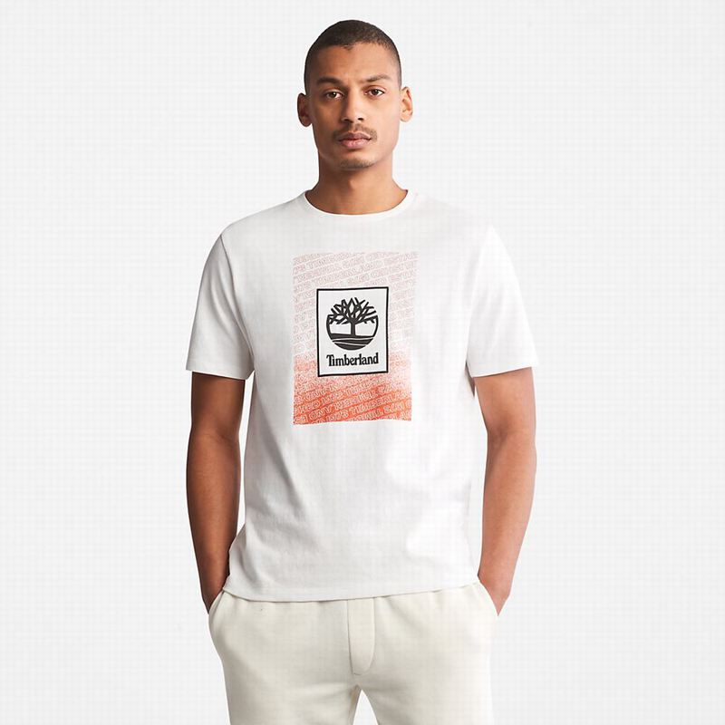 Timberland Multi-logo Majice Bijele | 24008609