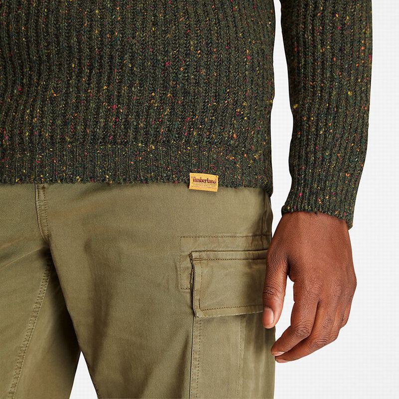 Timberland Naps Yarn Džemperi Maslinasto Zelene | 32895872