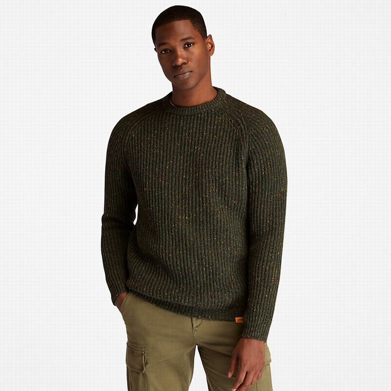 Timberland Naps Yarn Džemperi Maslinasto Zelene | 32895872