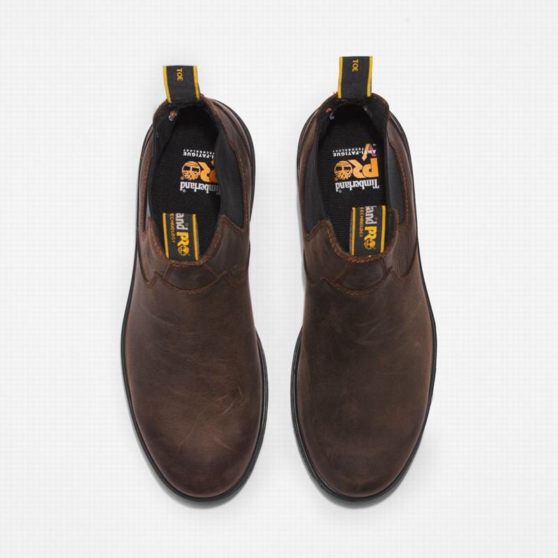 Timberland Nashoba Casual Chelsea Čizme Smeđe | 47037226