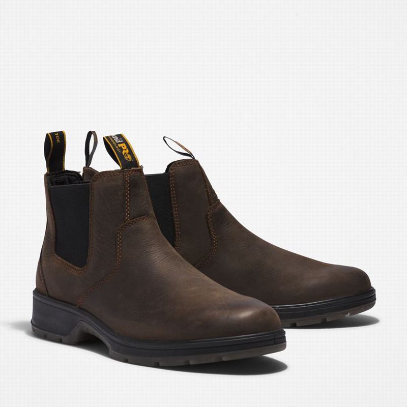 Timberland Nashoba Casual Chelsea Čizme Smeđe | 47037226