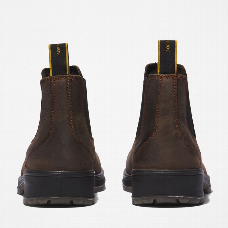 Timberland Nashoba Casual Chelsea Čizme Smeđe | 47037226
