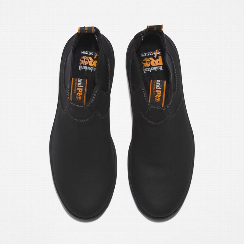 Timberland Nashoba Casual Composite Toe Chelsea Čizme Crne | 22222850