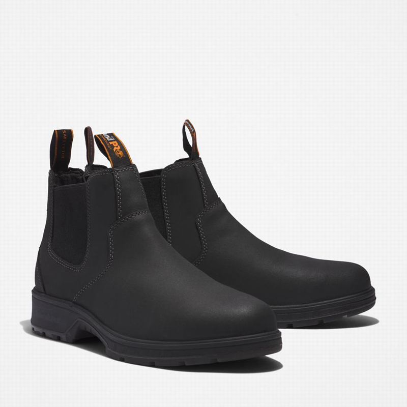 Timberland Nashoba Casual Composite Toe Chelsea Čizme Crne | 22222850