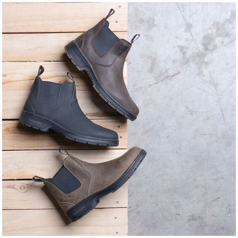 Timberland Nashoba Casual Composite Toe Chelsea Čizme Crne | 22222850