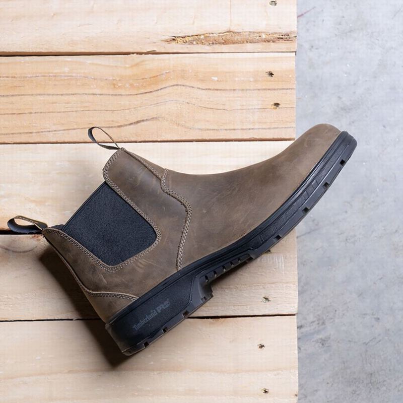 Timberland Nashoba Casual Composite Toe Chelsea Čizme Kafe | 5210432
