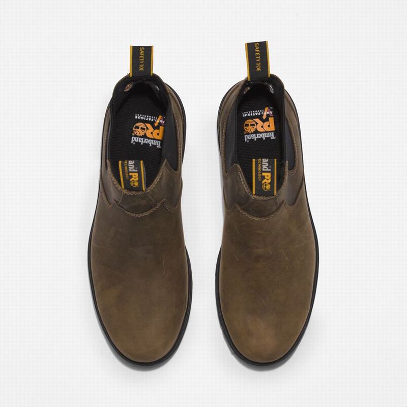 Timberland Nashoba Casual Composite Toe Chelsea Čizme Kafe | 5210432