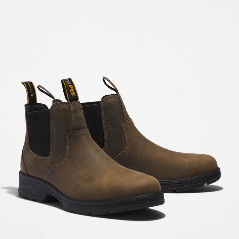 Timberland Nashoba Casual Composite Toe Chelsea Čizme Kafe | 5210432