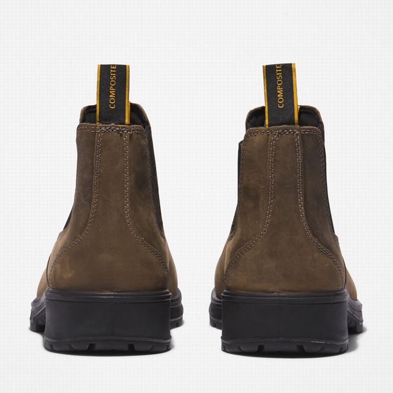 Timberland Nashoba Casual Composite Toe Chelsea Čizme Kafe | 5210432