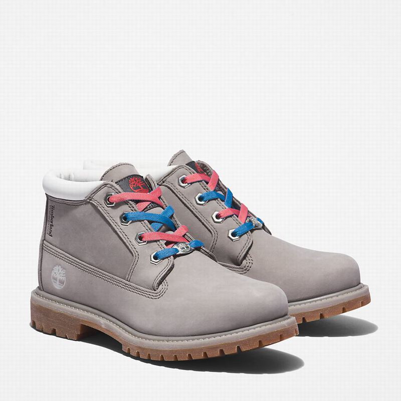 Timberland Nellie Warm Chukka Gležnjače Sive | 6032601
