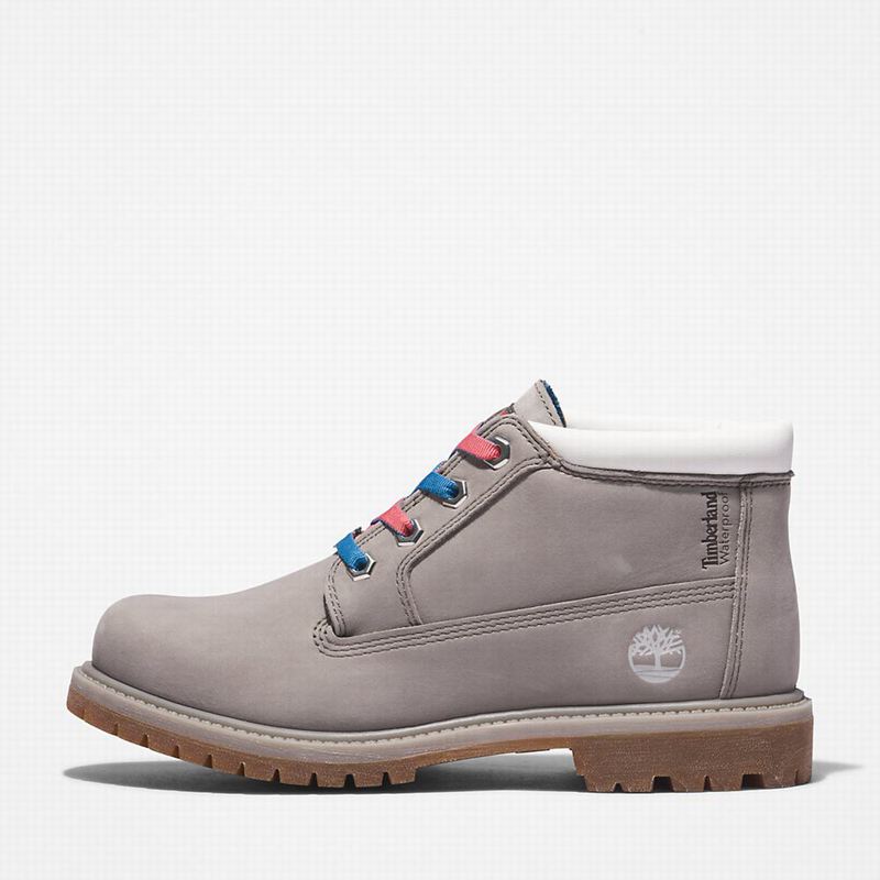 Timberland Nellie Warm Chukka Gležnjače Sive | 6032601