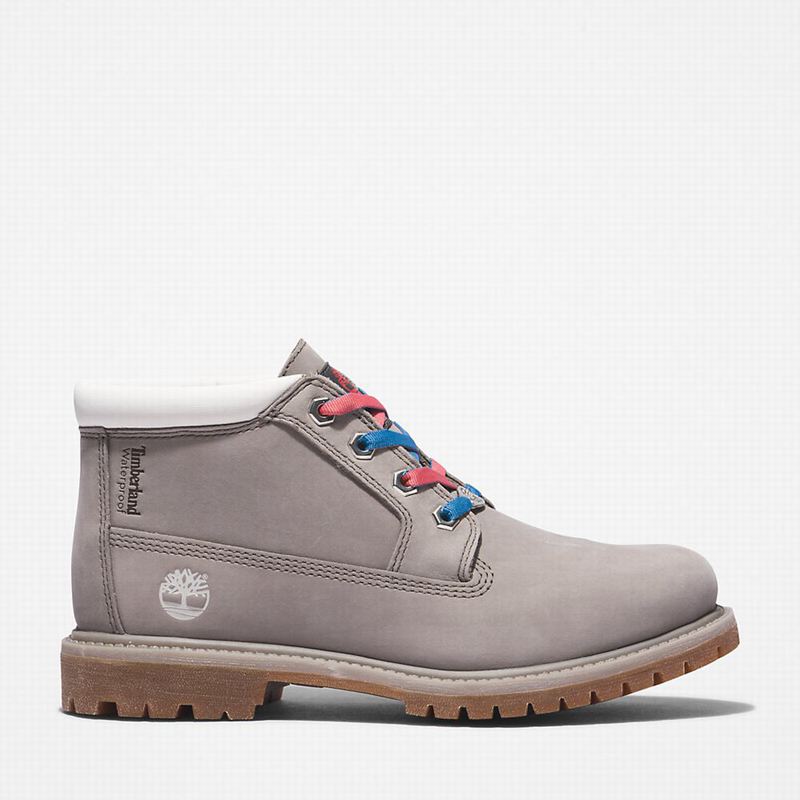 Timberland Nellie Warm Chukka Gležnjače Sive | 6032601