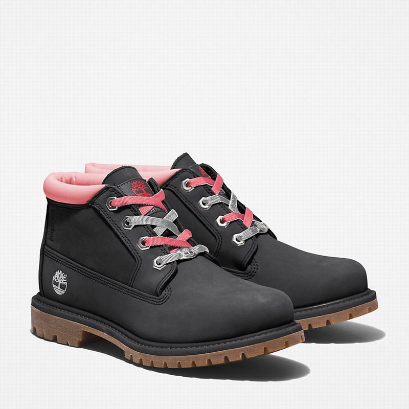 Timberland Nellie Warm Chukka Gležnjače Crne | 97752596